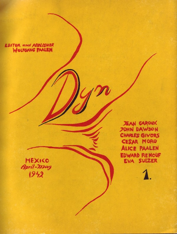 First issue of DYN magazine, Mexico, 1942