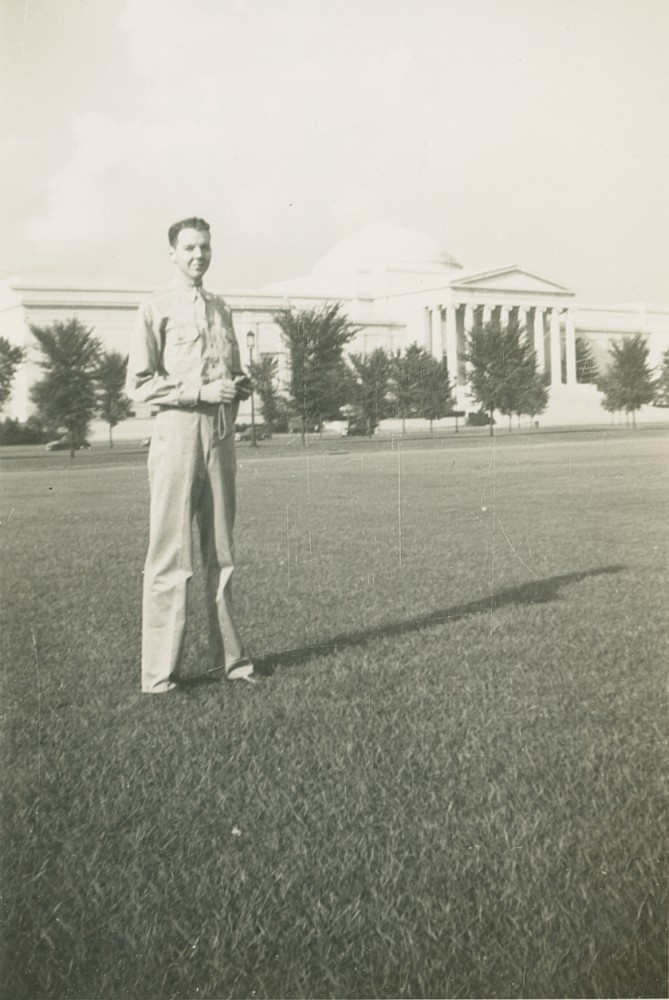 Mullican at the National Art Museum, Washington DC