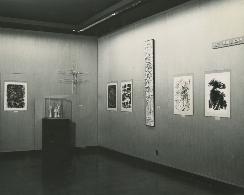 Mullican's solo exhibition at the Santa Barbara Museum of Art