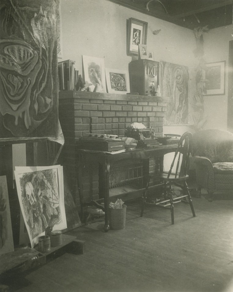 Mullican's apartment at the University of Oklahoma