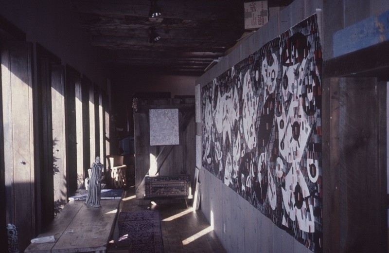 Mullican and Hurtado's home in Taos, New Mexico